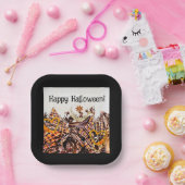 サンズ！サンシャイン!ハッピーハローウィン!:) ペーパープレート (パーティー)