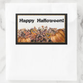 サンズ！サンシャイン!ハッピーハローウィン!:) 長方形シール (バッグ)