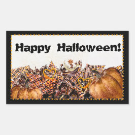 サンズ！サンシャイン!ハッピーハローウィン!:) 長方形シール