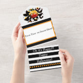 サンズ！サンシャイン!ハロウィン・サンシャイン！ オールインワン招待状 (貼ってはがせる)