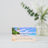 サンセおもしろいットビーチ&パームスプロフェッショナルギャグ 名刺 (スタンド正面)