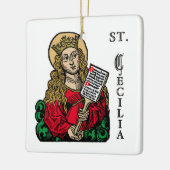 サンセシリアとHymn Board (ニュールンベルク) セラミックオーナメント (左)