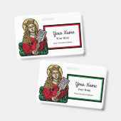 サンセシリアとHymn Board （ニュールンベルク） バッジ (表裏)