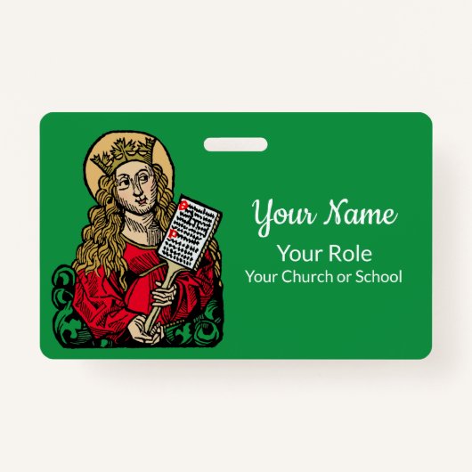 サンセシリアとHymn Board (ニュールンベルク) バッジ (正面)