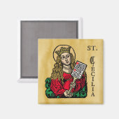 サンセシリアとHymn Board （ニュールンベルク） マグネット (正面/裏面)