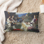 サンセシリアの庭 ランバークッション (ブランケット)