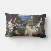 サンセシリアの庭 ランバークッション (裏面)