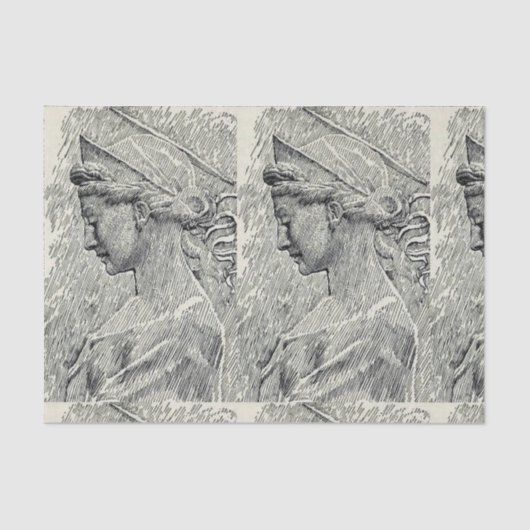 サンセシリアヴァージンと殉教者 薄葉紙 (正面)