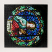 サンセシリア丸ステンドグラス ジグソーパズル (横)