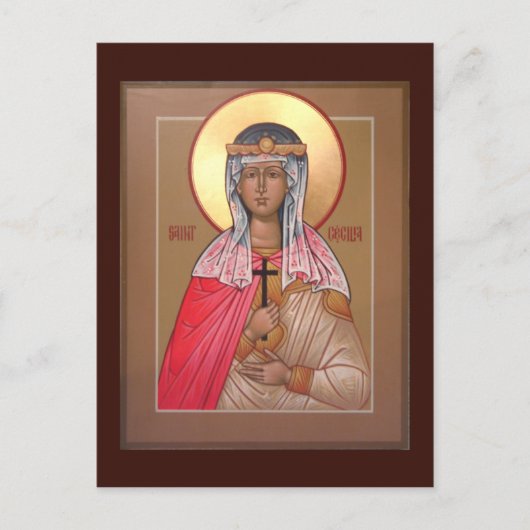 サンセシリア祈りの言葉カード ポストカード (正面)