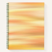 サンセッインスパイアトグリーンスパイラル ノートブック (正面)