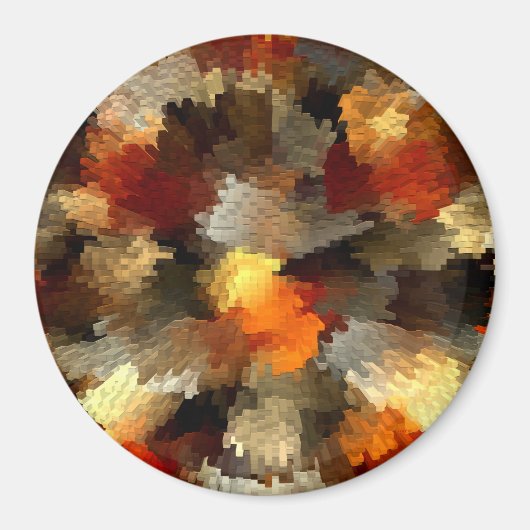 サンセットおもしろい...... マグネット (正面)