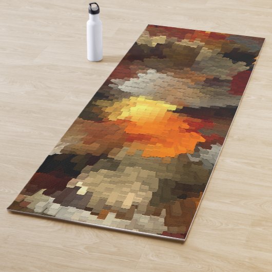 サンセットおもしろい..... ヨガマット (インサイチュ)