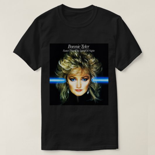 サンセットおもしろいEclipseシンガーロック80sポートレート Tシャツ (デザイン正面)