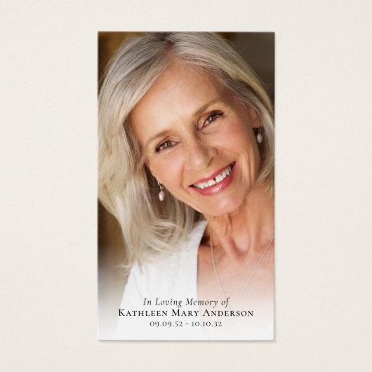 サンセットことわざ写真記念祈りの言葉カード (正面)