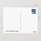 サンセットすごいビュー山アコンカグア ポストカード (裏面)