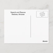 サンセットでの救助者 ポストカード (裏面)