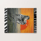 サンセットでギャロピング ジグソーパズル (横)