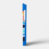 サンセットでサーファーがビーチに立つ Case-Mate iPhoneケース (裏面 / 左)