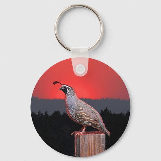 サンセットでセンティネル キーホルダー (正面)