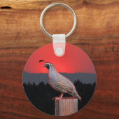 サンセットでセンティネル キーホルダー (正面)