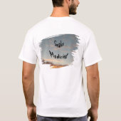 サンセットでマサソーガガラトルスネーク薬と名付けられる Tシャツ (裏面)