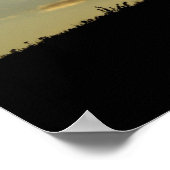 サンセットで交差 ポスター (角)