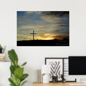 サンセットで交差 ポスター (ホームオフィス)