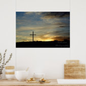 サンセットで交差 ポスター (キッチン)