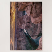 サンセットで蹄鉄を曲げる ジグソーパズル (縦)