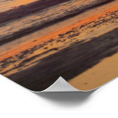 サンセットで馬 ポスター (角)