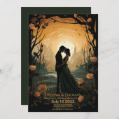 サンセットとゴールデンバラ 招待状 (正面/裏面)