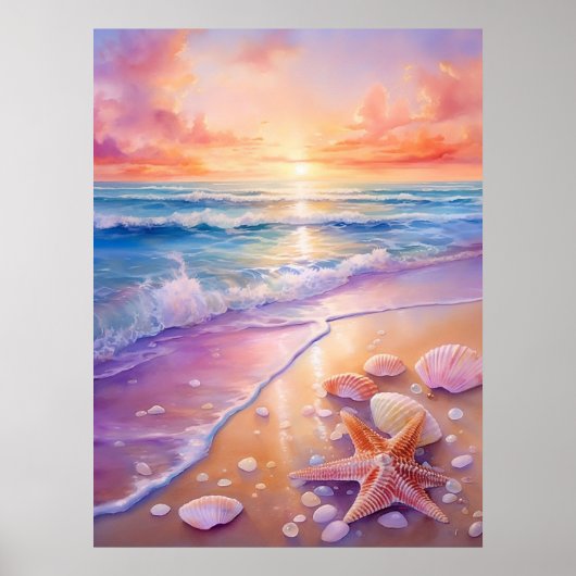 サンセットとシーシェル ポスター (正面)