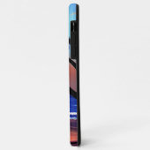 サンセットとヤシの木のシルエット海波 Case-Mate iPhoneケース (裏面/左)