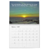 サンセットと感動的聖なる書物、 経典 カレンダー (2月 2027)