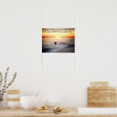 サンセットに関するG.K.チェスタートン引用文 – ポスター (キッチン)