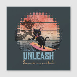 サンセットねこ磁気カード