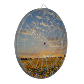 サンセットのひまわり ダーツボード (正面左)