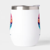 サンセットのサーフボード (左面)