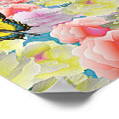 サンセットのスワン ポスター (角)