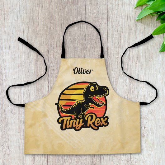 サンセットのティラノサウルス おもしろヴィンテージT-REX エプロン