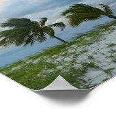 サンセットのバハマの風、トレジャーケイ ポスター (角)