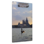 サンセットのヴェネツィアのゴンドラ - イタリア クリップボード (右)