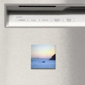 サンセットの余韻、コルテス海の小さなボート、M マグネット (インサイチュ (食洗機))