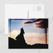 サンセットの夢 ポストカード (正面/裏面)