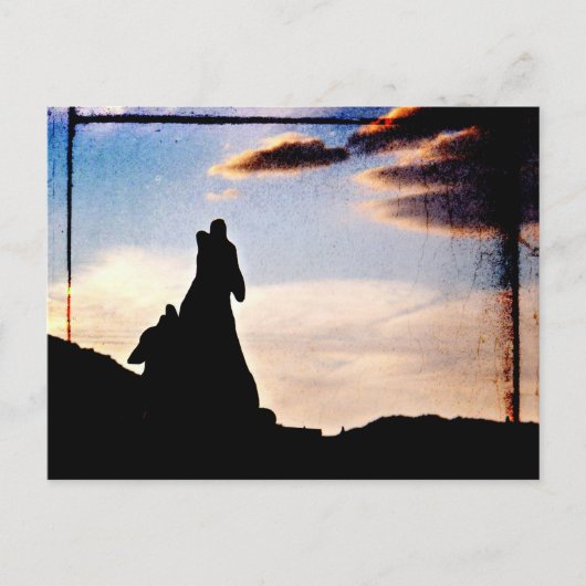 サンセットの夢 ポストカード (正面)