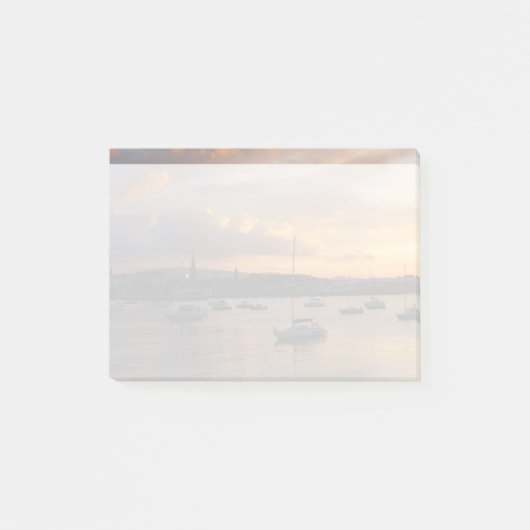 サンセットの帆船 ポストイット (正面)