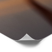 サンセットの静寂：黄金時間の反射 ポスター (角)