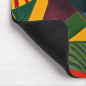 サンセットはっきりしたピカソの芸術 マウスパッド (コーナー)