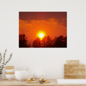 サンセットを収穫 ポスター (キッチン)